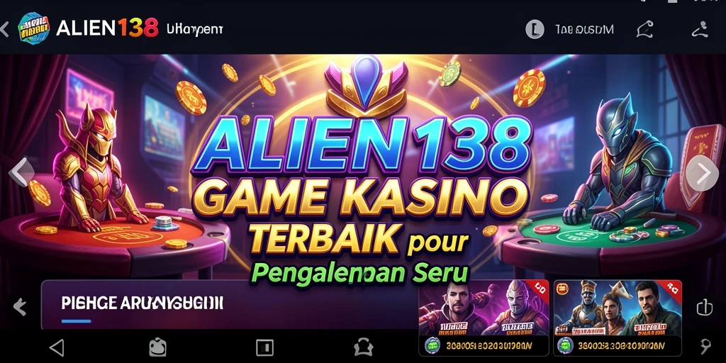 Screenshot menampilkan gameplay menarik dan grafis tinggi dari kasino.