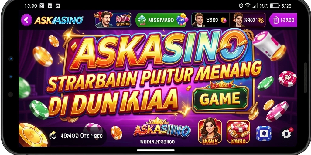 Tangkapan layar gameplay strategis ASKASINO yang menampilkan pertempuran epik.