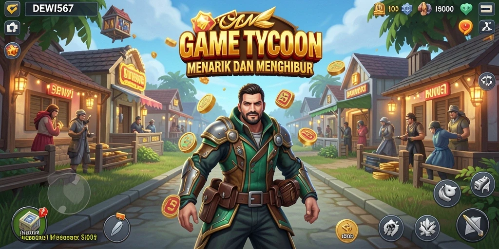 Tampilan gameplay DEWI567 yang seru dan interaktif.