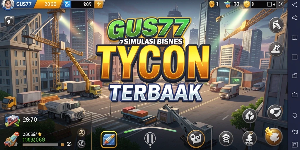 Tangkapan layar utama GUS77 menunjukkan gameplay yang menarik dan menantang.