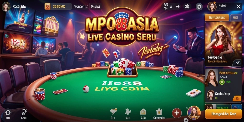 Gameplay menarik dari Live Casino MPO88ASIA dengan dealer langsung.