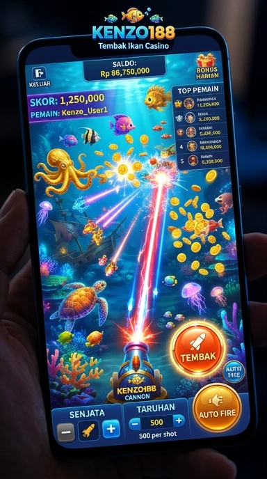 Screenshot aplikasi dengan koleksi lengkap di kenzo188.